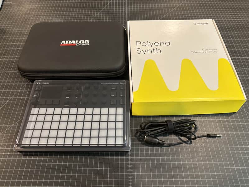 Polyend Synth Desktop - MINT Bundle - w/ Decksaver & Analog Case image 1