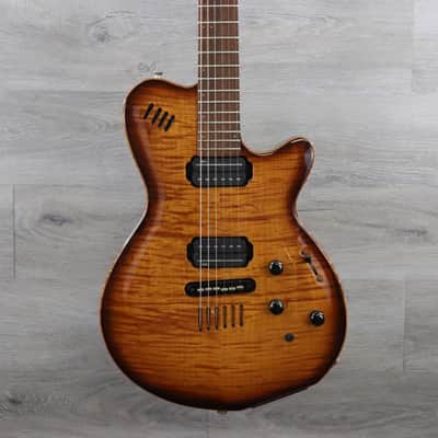 Godin LGX 1998 - Cognac Burst Electric / Acoustic Transducer Guitar W/ Original Hardshell Case! image 1