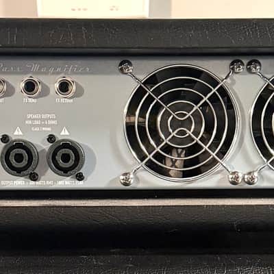 Full stack rig: Ashdown ABM-600-EVO IV 600W Bass Head with footswitch + ABM-410H & ABM-115H late 20-teens - Black Matte image 2