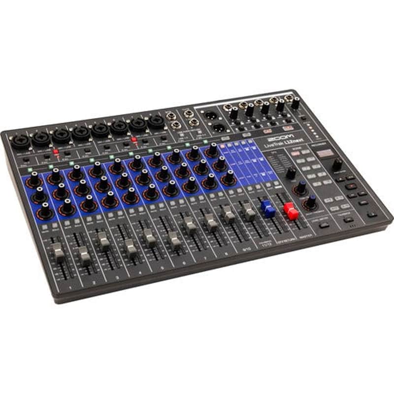 Zoom LiveTrak L12next 12-Channel Digital Mixer and 14-Track Recorder image 1