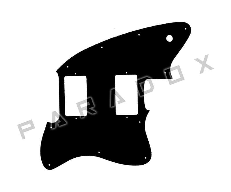 Custom Pickguard For 2020 - 2024 Made in China Squier Paranormal Toronado - Black/Cream/Black/Cream/Black .110" image 1