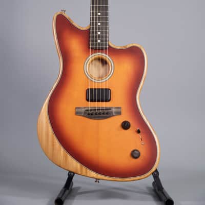 FENDER AMERICAN ACOUSTASONIC JAZZMASTER TOBACCO SUNBURST image 1