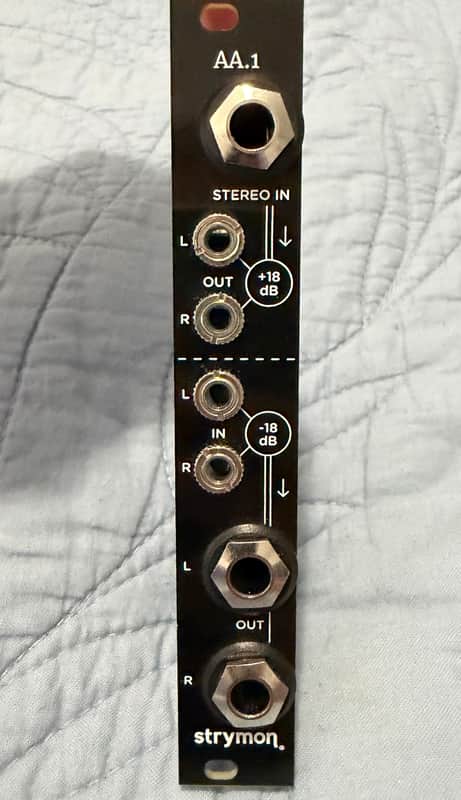 Strymon AA.1 Amplifier Attenuator - Black image 1