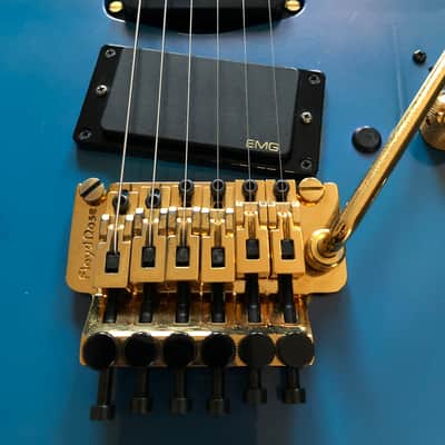 Kramer Stagemaster Deluxe 1987 Blue American image 6