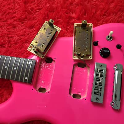 1980's Kawai F-V (F-I Jr) - Neon Pink "Cherry" Fruits Color Series - All Original With Original Hardcase - Made in Japan MIJ image 19