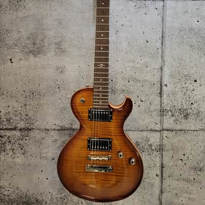 DBZ Diamond Guitars Bolero Flame Top 2010's - Amber Cherry Burst image 1