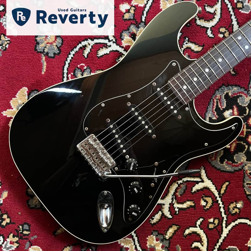 Fender Japan Aerodyne Stratocaster AST Black MIJ 2007-2010 Matching Head