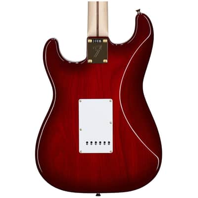 Fender Richie Kotzen Stratocaster Electric Guitar, Transparent Red Burst, Open Box (Very Good) image 5