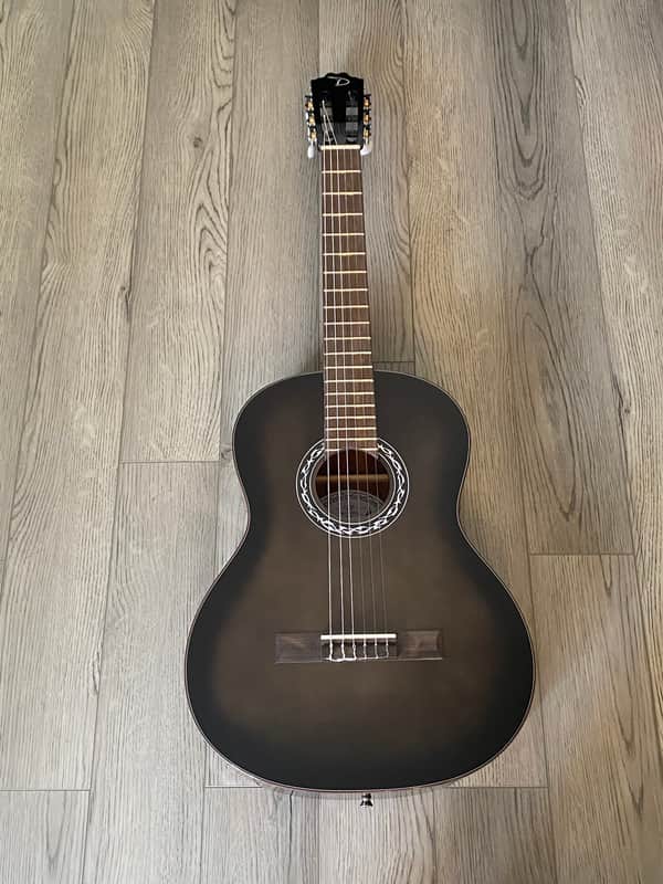 Dean Espana Classical Acoustic Guitar Solid Spruce top blackburst image 1