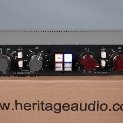 Heritage Audio SYMPH EQ Stereo Master Bus Asymptotic Equalizer 2025 - RAF Blue Grey image 2
