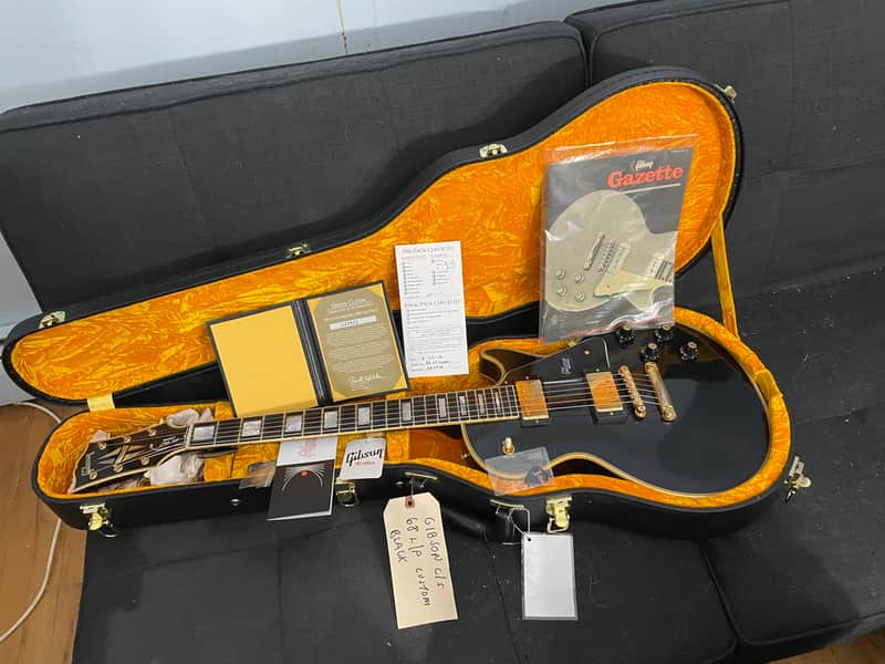 Gibson Custom Shop 68 Les Paul Custom 50th anniversary 2018 - Nitro VOS image 1