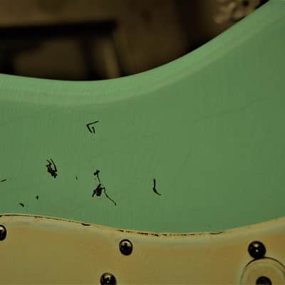 American Fender Stratocaster Relic Nitro Surf Green Custom ShopTexas Specials image 17