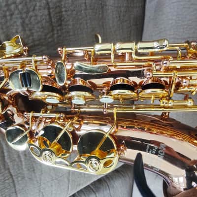 Monique Pro Series Alto Saxophone (SELMER/BUFFET CLONE) 1990s - Copper & Brass image 10