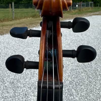 Gustave Fedor Heberlein Stradivarius 1925 Old Violin image 10