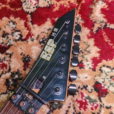 1998 ESP M-III Mirage w/ Reverse Headstock, HSS FR Floyd Rose Super Strat MIJ Japan MIII M3 Horizon image 15