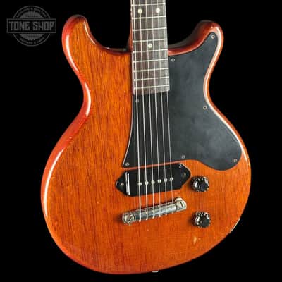 Vintage 1960 Gibson Les Paul Junior 3/4 Double Cut Cherry w/Case and w/OHSC TSU24589 image 4