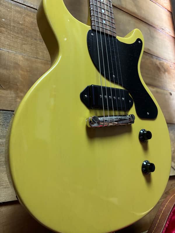 Gibson Les Paul Junior Doublecut TV Yellow w/case image 1