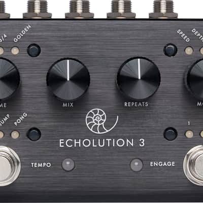 Pigtronix Echolution 3 Stereo Multi-Tap Delay Micro Effect Pedal - E3 image 1