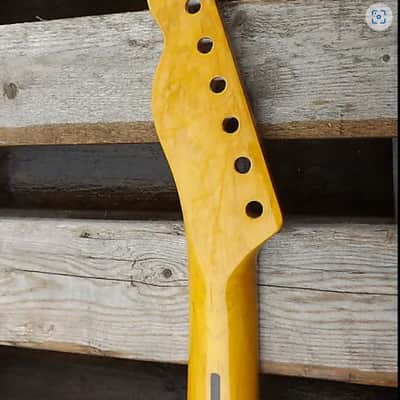 21 Fret Vintage Tint Maple T guitar neck replacement fits OEM image 4