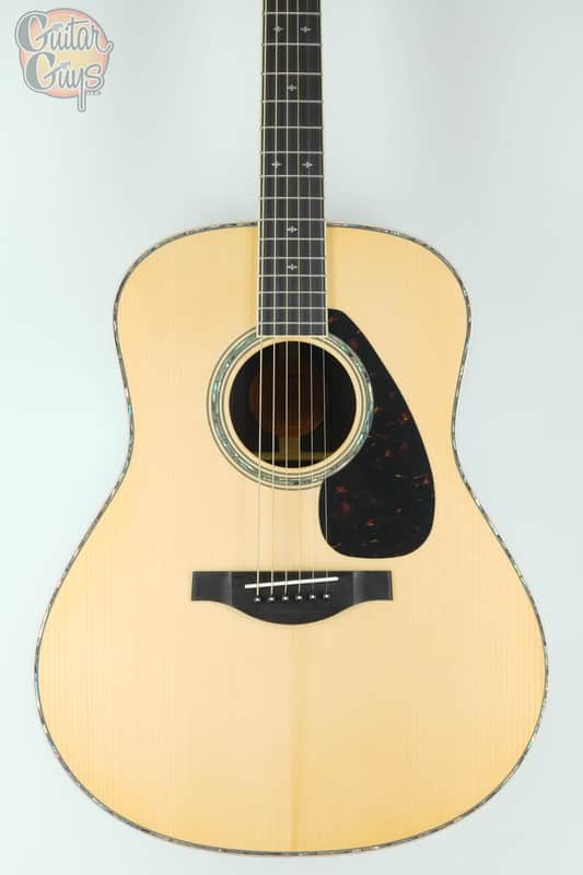 Yamaha LL16D Jumbo Acoustic Guitar Natural | Reverb