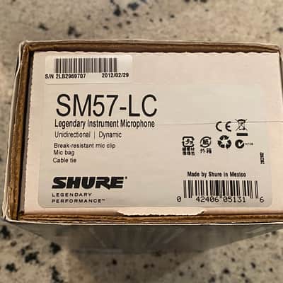 Shure SM57 Cardioid Dynamic Microphone 1984 - Present - Black image 12