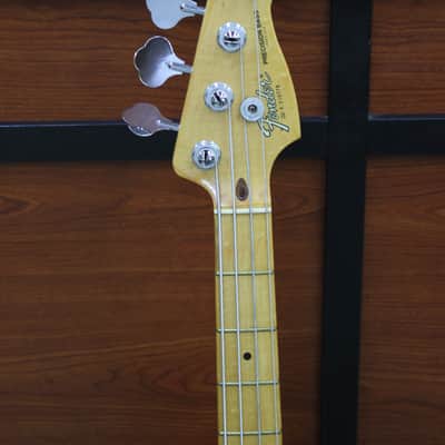 1984 Fender Precision Bass Guitar Maple Neck image 4