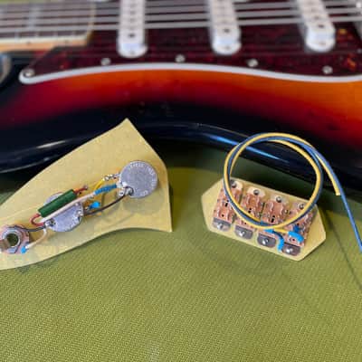Squier Bass VI Wiring Harness - Also Fits Fender Japan Bass VI - CTS / Switchcraft - Made to Order image 1