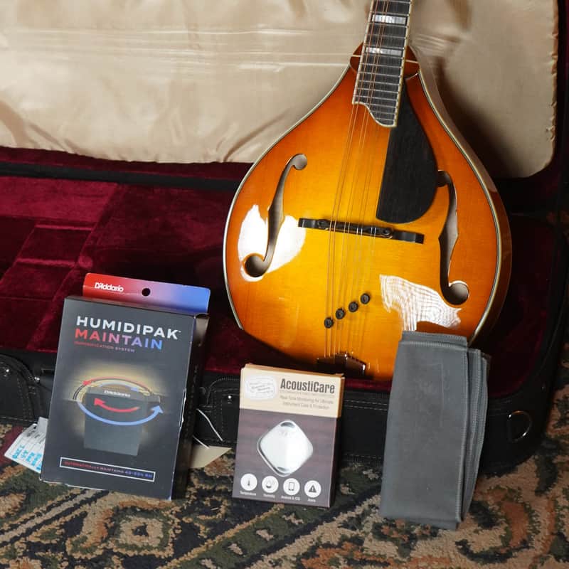 Eastman MD605-GB Goldburst A-Style Mandolin #3556 image 1