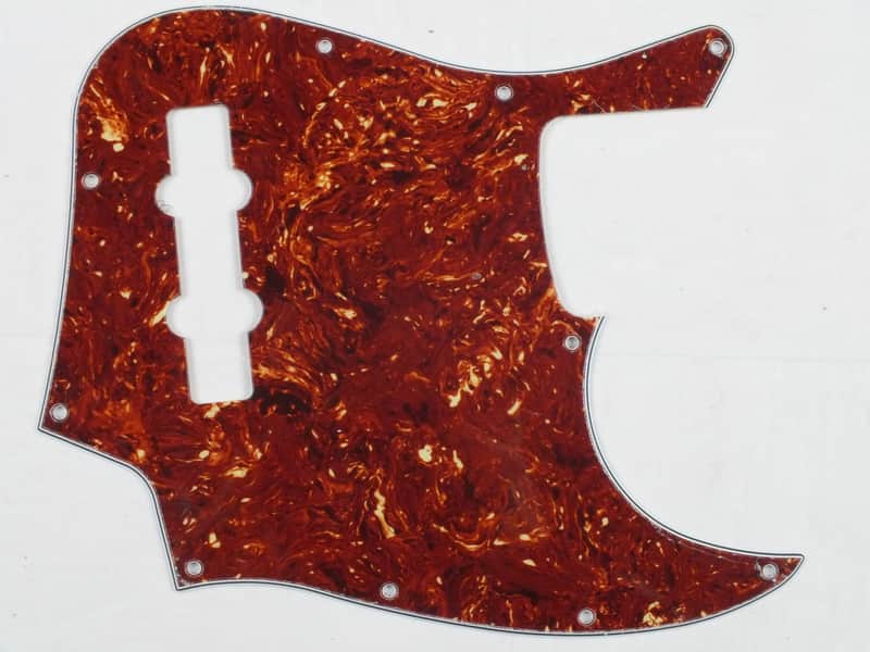 2024 Guitars Electric Ltd Jazz Bass Red Brown Tortoiseshell