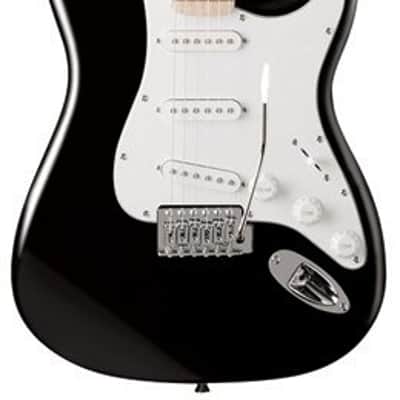 Jay Turser USA Guitar  Double Cutaway Maple Black JT-300M-BK-M-U image 1