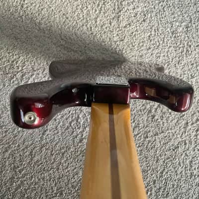 Fender Standard Jazz Bass 2005 MIM Midnight Wine Rosewood 4-String Bass Guitar image 11