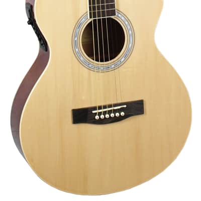 Indiana MAD-NT Madison Concert Cutaway with Electronics Natural