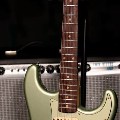 Fender Custom Shop 1959 Stratocaster Journeyman Relic 2024 - Faded Sage Green Metallic image 7