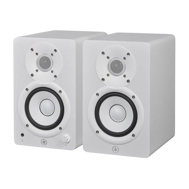 Yamaha HS4 W Powered Studio Monitors 4.5" White (Pair) image 1