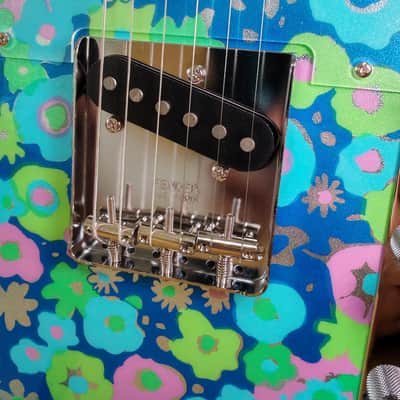 *NEW IN BOX* 2025 Fender Japan Limited Edition Telecaster Blue Flower !! image 7