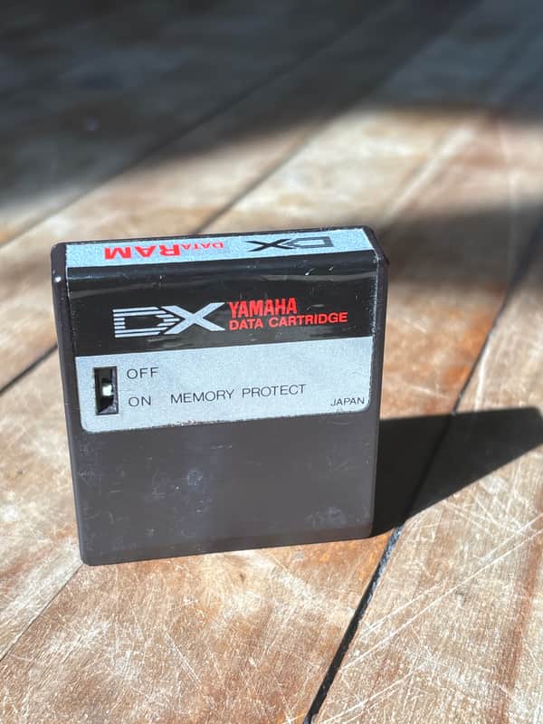Yamaha DX7 Data RAM Cartridge image 1