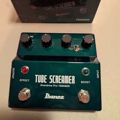Ibanez TS808DX Tube Screamer Pro Deluxe Overdrive Pedal | Reverb