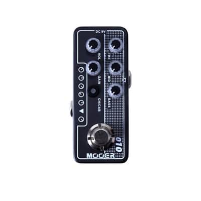 Mooer 010 Two Stone Micro Preamp 2010s - Black image 1