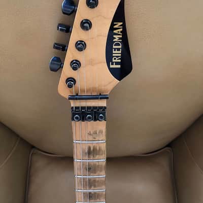 Friedman  Cali Standard, Heavy Aged Sonic Blue W/Maple Fingerboard image 5