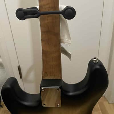 Warmoth Stratocaster - Black to Clear Burst image 9