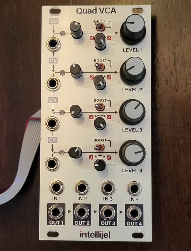 Intellijel Quad VCA Eurorack Module - Super Clean imagen 1