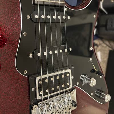 Suhr Pete Thorn Signature Custom HSS - Red Sparkle image 6