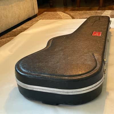 1990's Fender Red Label Molded Hardshell Stratocaster Telecaster Guitar Case No Key (Damaged Feet) image 6