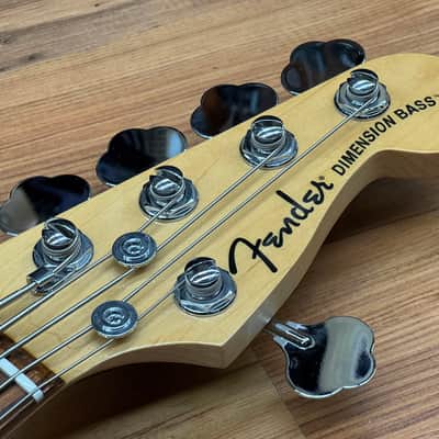 Fender American Deluxe Dimension Bass V Violin Burst image 13
