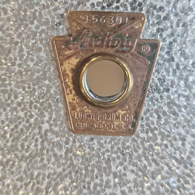 Ludwig Club Date 60's era in Silver Sparkle image 4