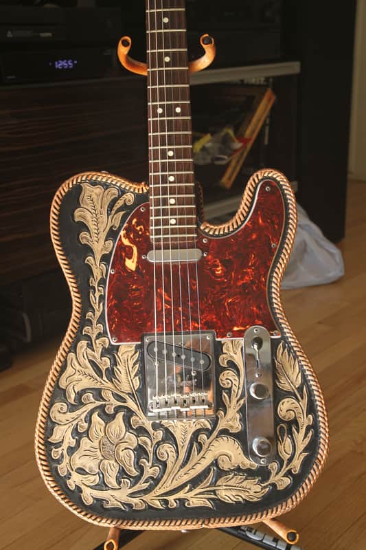 Fender  telecaster  2008  Leather image 1