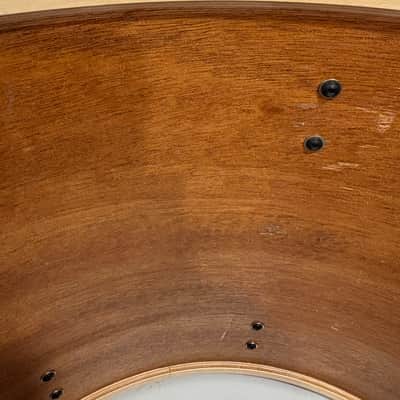 (Video) WFLIII 22x16 Bass Drum Generations 6-Ply Mahogany-Maple Champagne Sparkle Lacquer image 19
