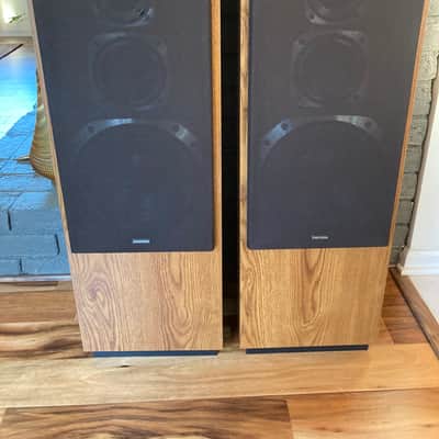 Vintage Pair of RCA Dimensia SPK500T Speakers New Foam Surrounds Mid-80's image 15