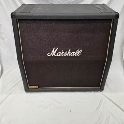 Marshall JCM 800 Lead Series Model 1960A 4x12" Angled Guitar Speaker Cabinet 1981 - 1984 - Black (C013-A11) image 1