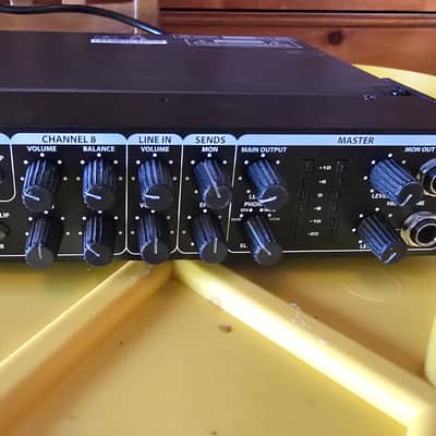 Samson SM10 Rack-Mounted 10-Channel Line Mixer 2010s - Black image 3